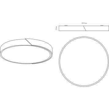 Светильник потолочный Zortes Alberro ZRS.01289.72-3