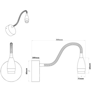Спот Zortes Weich ZRS.10011.3-5