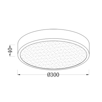 Светильник потолочный Zortes Monna ZRS.1209.10-8