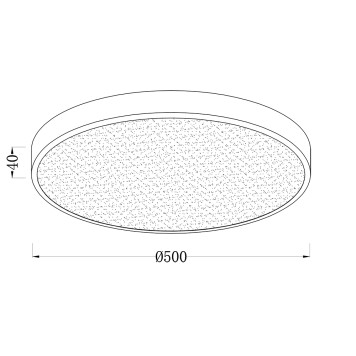 Светильник потолочный Zortes Monna ZRS.1209.12-10