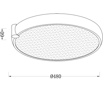 Светильник потолочный Zortes Gimpel ZRS.1209.17-10