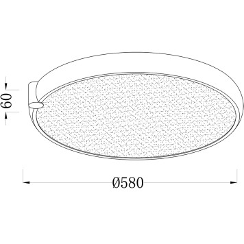 Светильник потолочный Zortes Gimpel ZRS.1209.18-12