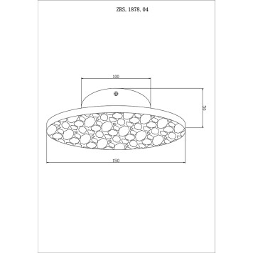 Бра Zortes Terrazzo ZRS.1878.04-9