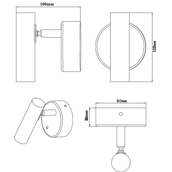Спот Zortes Eay ZRS.22904.6-4