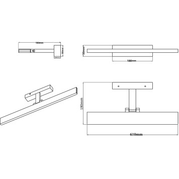 Подсветка для зеркала Zortes Ray ZRS.63304.24-8